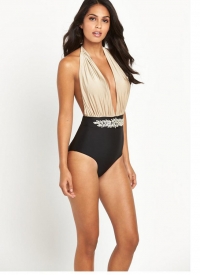 Unique Halter Swimsuit