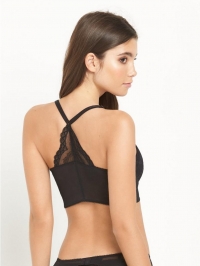 Lace Deep V Bralet