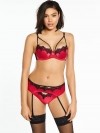 Satin Strappy Balconette Bra